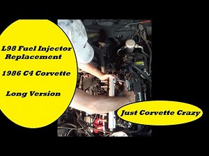 C4 Corvette L98 New Fuel Injectors Install
