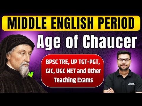 History of English Literature | Middle English Period | Age of Chaucer | by Binod Sharma