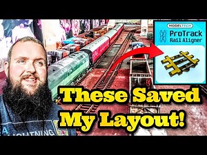 How Model Tech's ProTrack Rail Aligners SAVED my Railway from Deconstruction!