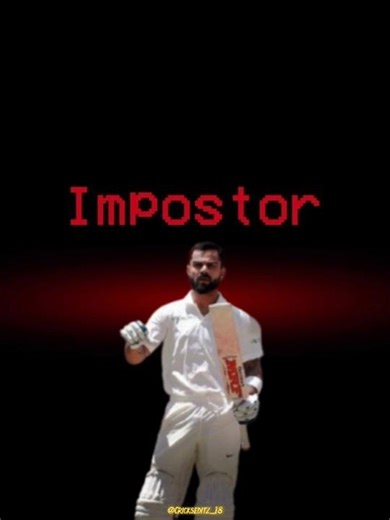 CRICKET X AMONG US #shorts #cricket #viratkohli