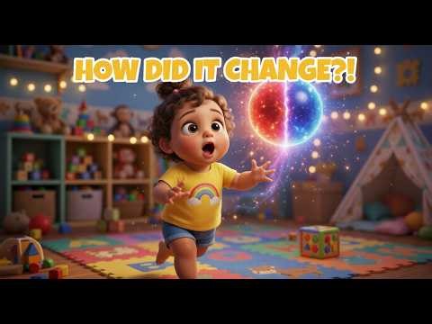 WHAT?! Magic Color Changing Ball 😲🌈