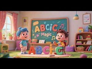 ✨🔤 Learning ABCs with Magic Song | Fun Alphabet Song for Kids