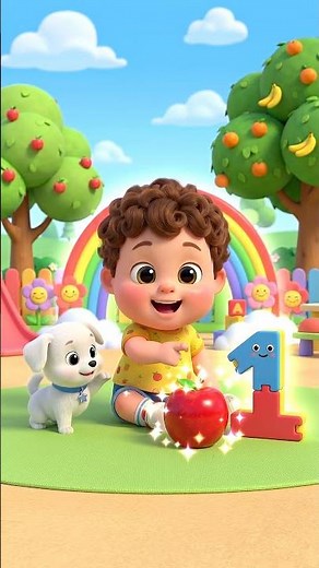 Counting Numbers for Babies | Learn Numbers 1 2 3 4 with Fruits