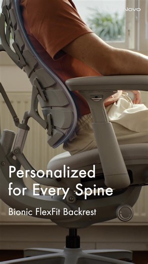 Traditional chairs rely on rigid curves and static frames. But your spine isn’t static — it moves, flexes, and changes with every posture. That’s why we created Omni with the Bionic FlexFit Backrest — inspired by the human spine, designed for real alignment. ✅ Conforms instantly to your back’s natural curve ✅ Adjusts angle and tension with motorized precision ✅ Delivers personalized support across all heights and body types No matter if you’re 5'2" or 6'4", slender or broad — Omni adapts to you,