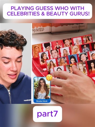 PLAYING GUESS WHO WITH CELEBRITIES & BEAUTY GURUS! #james #jamescharles #makeupartists #beautyhacks #makeuproutines