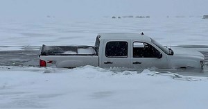 Minnesota sheriffs urge caution on ice as multiple vehicles fall through