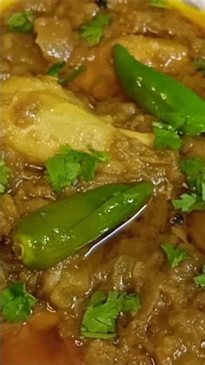 Chicken Kadu 😍🎃 Recipe | Chicken Pumpkin Curry | Easy Recipe #Shorts #YouTubeShorts