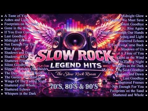 Slow Rock Legend Hits 70s 80s 90s – Best Emotional Rock Ballads of All Time