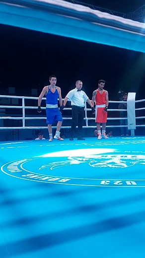 2-րդ հաղթանակը Եվրոպայի առաջնությունում։ Անդրանիկ Մարտիրոսյանը մեկնարկեց տպավորիչ հաղթանակով։ Մեր մարզիկը առավելության հասավ վրացի բռնցքամարտիկի նկատմամբ։ | Հայաստանի Բռնցքամարտի Ֆեդերացիա / Boxing Federation of Armenia