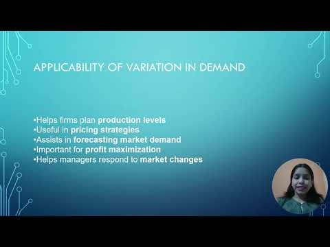 Variation in Demand Explained | Managerial Economics