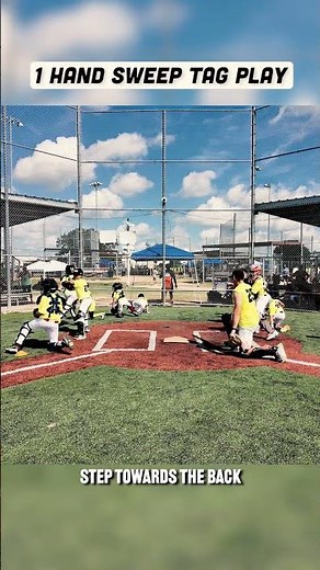 How to do the Sweep Tag Play (Catchers)