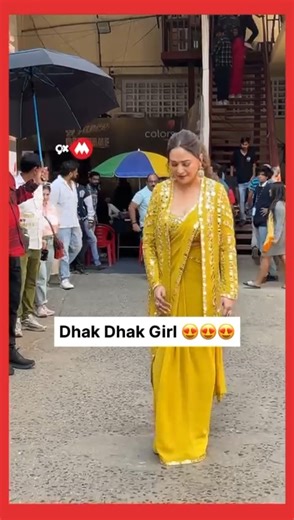 #MadhuriDixit Snapped While Shooting ❤ #trending #bollywood #9xm | 9XM