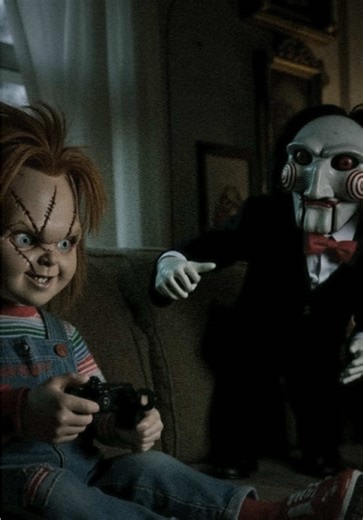 Chucky Defeats Jigsaw in a Horror Showdown