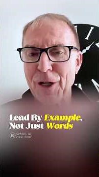 Lead by Example, Not Just Words | Jim Johnson