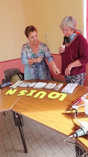 atelier mots en tissu du 10 octobre #latelierdescarlett #loisirscreatifs #couture #diy