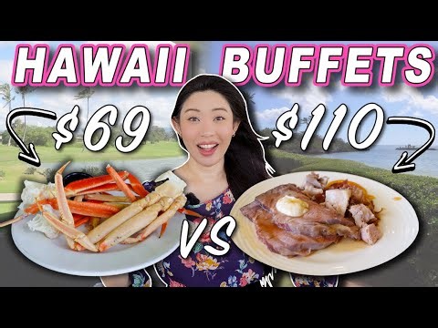 Affordable Buffet vs. Luxury AYCE in Oahu, Hawaii! || Hawaii’s Best Buffets