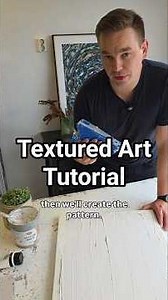 Easy Textured Art Tutorial