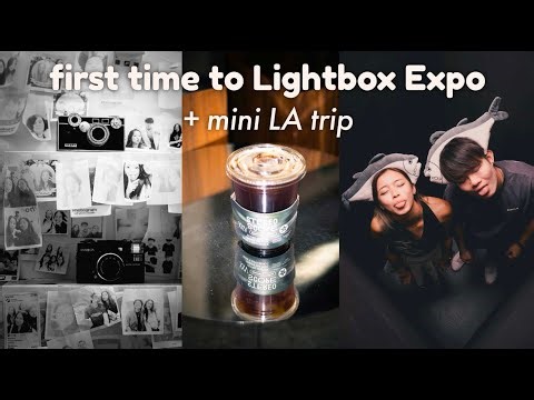 Lightbox Expo 2025 𐙚₊˚⊹♡ an artist travel vlog