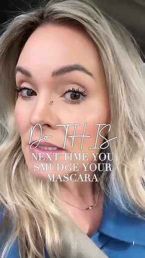 2.5K views · 13 reactions | Next time you smudge your mascara, DO...