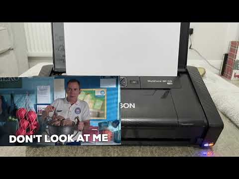 EPSON WF-110W mobile printer review. #Epson #Printers #Tech