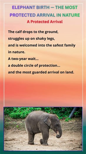 Elephant Gestation — 22 Months!#Longest pregnancy of any land mammal