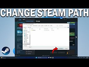 How To Change Steam Game Install Path - Easy Fix