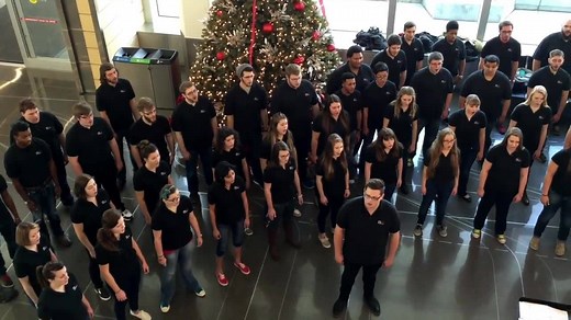 Passengers at ICT were treated to beautiful Christmas music performed by the Singing Quakers from Friends University. Enjoy this video of “O Holy Night.” Many thanks to Friends and the Singing Quakers for sharing their talents at the airport! | Wichita Dwight D. Eisenhower National Airport