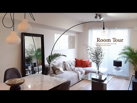 [Room Tour] A simple, hotel-like room for girls living alone ｜ Clean storage ｜ IKEA ｜ MUJI