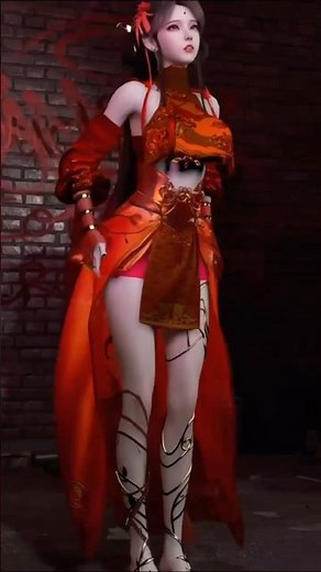 Beautiful anime girl 3D • Anime girl 3D model • Cute anime girl 3D render • Fantasy anime girl