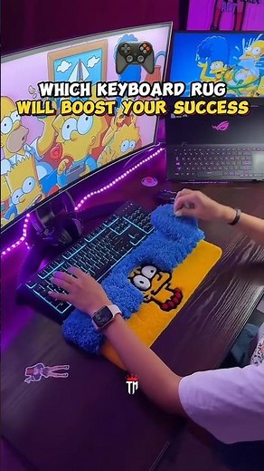 Which Keyboard Rug Will Boost Your Success? ⌨️ #shorts #keyboard #rug