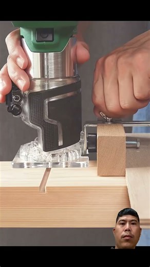 One Router bit, Many Cut Widths #ToolHacks #CarpentrySkills #PowerTools #RouterBitTechniques #shorts