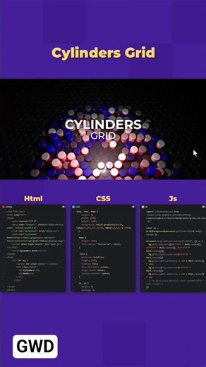 3d Cylinders #css #3D #slider #code #code #javascript #js #webdesign #webproject #yt #frontend