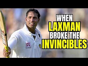 The Day VVS Laxman CRUSHED The Mighty Australians