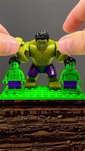 LEGO Hulk SMASHES Everything!