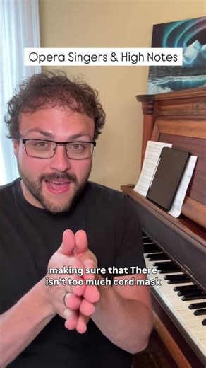 Heavy High Notes? #operasinger #voicelessons #tenor