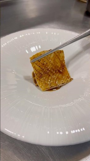 Michelin-star squid recipe with fermented soy sauce ⭐️