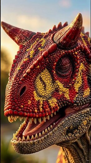 Carnotaurus | The Speed Demon of the Cretaceous ⚡ #carnotaurus #jurrasicpark #jurrasicworld