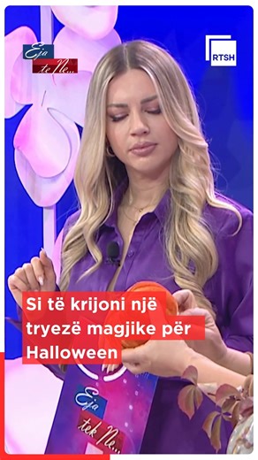 1.3K views · 3 comments | Ja si të krijoni një tryezë magjike për Halloween #rtsh #ejatene | RTSH Radio Televizioni Shqiptar | Facebook