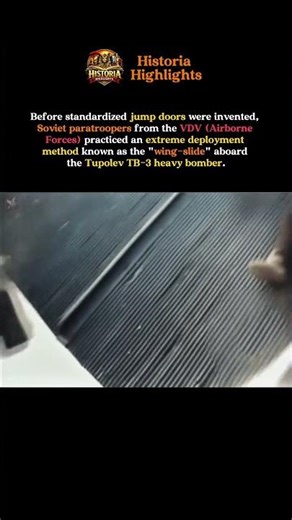 When Soviet Paratroopers Slid Off Bomber Wings #history