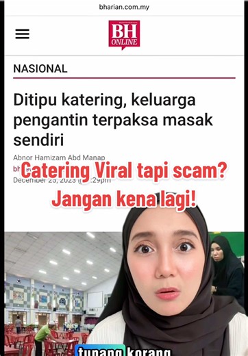 Catering Viral dan Kes Tipu: Semak SSM e-Info