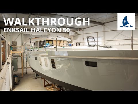 Enksail Halcyon 50 Walkthrough: First Look on this Custom-Built Aluminum Blue Water Sailer