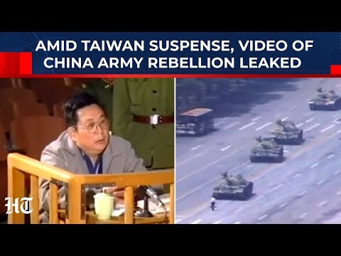 Leaked: China Army's Biggest Rebellion - Video Of General Who Said 'No' To Govt | Taiwan | Tiananmen