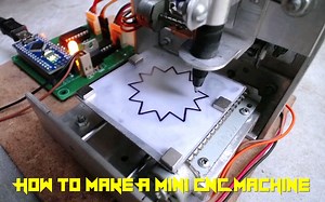 Make A Mini CNC Machine Without DVD ROM Mechanism