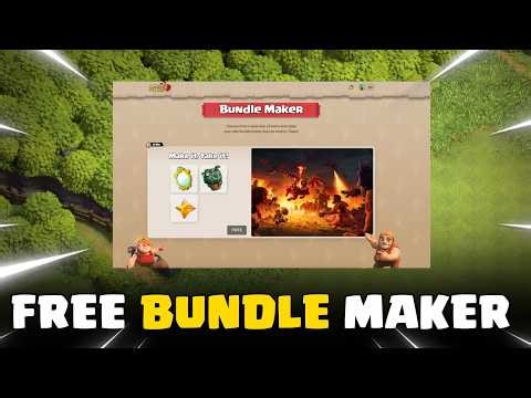 How to Get FREE BUNDLE MAKER! in Clash of Clans