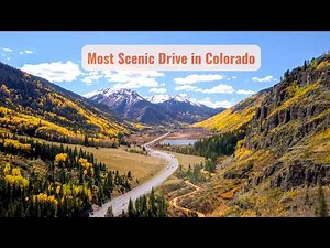 One of the Most Beautiful Scenic Drive in America: Million Dollar Highway in Colorado