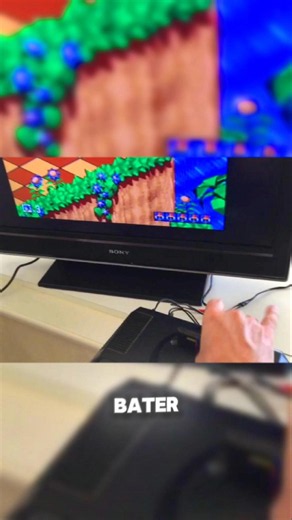 HITTING YOUR SEGA GENESIS UNLOCKED A SECRET MENU 🤨 #sonic #retrogaming
