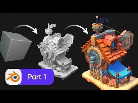 3D Modeling in Blender — Settings, Modeling, Modifiers | Tavern. Part 1