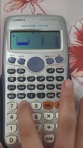 How to do matrix inverse on casio fx 570 vn plus