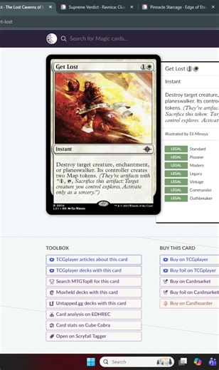 UW Control Key Cards in Pioneer | Get Lost | #magicthegathering #mtgpioneer