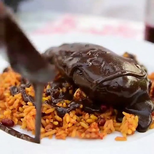 17 Chicken Mole Poblano
